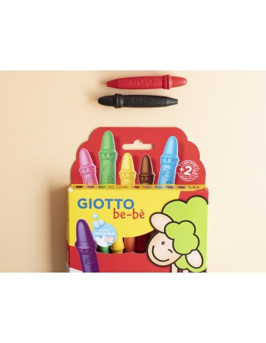 Lapices cera giotto super bebe caja...