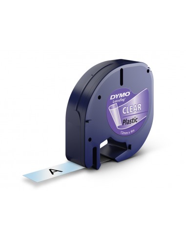 Cinta dymo 12mm x 4mt transparente...