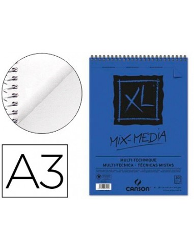 Bloc dibujo acuarela canson xl mix...
