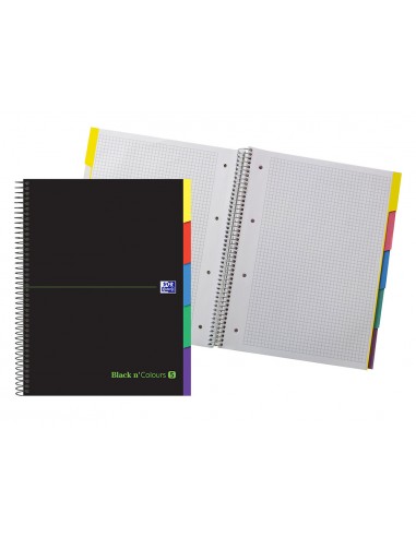 Cuaderno espiral oxford ebook 5 tapa...