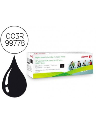 Toner xerox hp laserjet cb436a m1120...