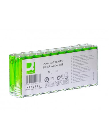 Pila q-connect alcalina aaa paquete...