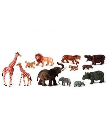 Juego miniland animales selva con...