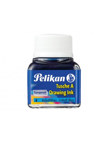 Tinta china pelikan azul cobalto bote...