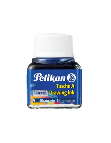 Tinta china pelikan azul ultramar...