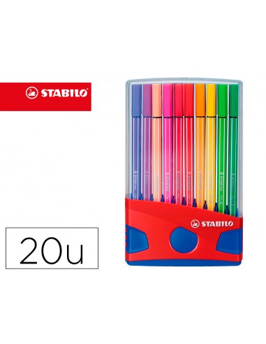 Rotulador stabilo punta de fibra pen...