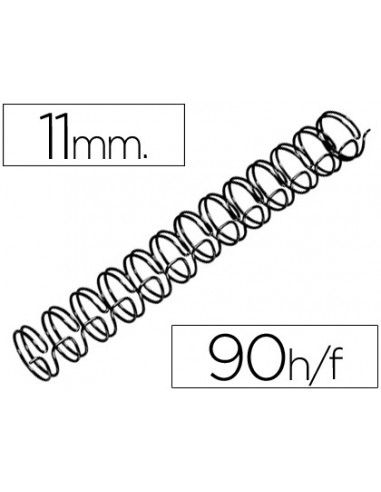 Espiral wire 31 11 mm n.7 negro...