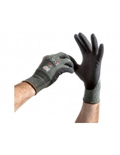 Guantes de nitrilo y nylon...