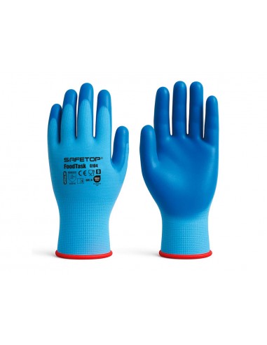 Guantes de nitrilo safetop foodtask...