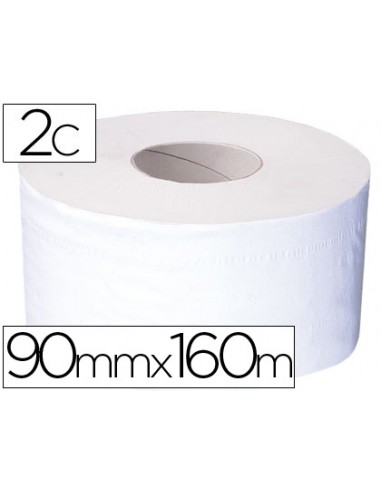 Papel higienico mini jumbo 2 capas...