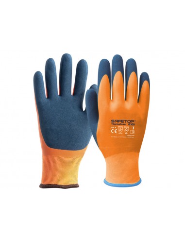 Guantes de latex safetop thermofoam...