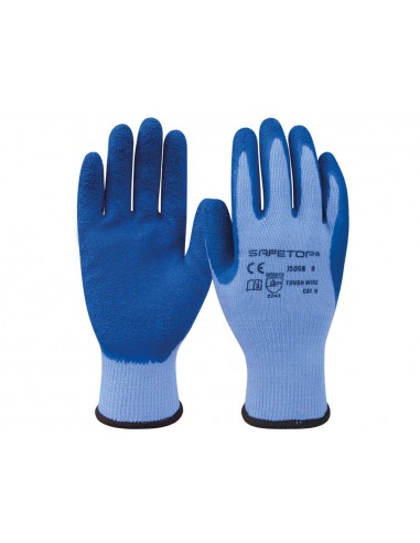 Guantes de latex safetop tough-wire...