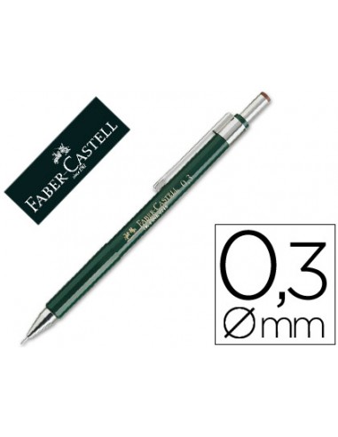 Portaminas faber castell 0,3 mm xf...