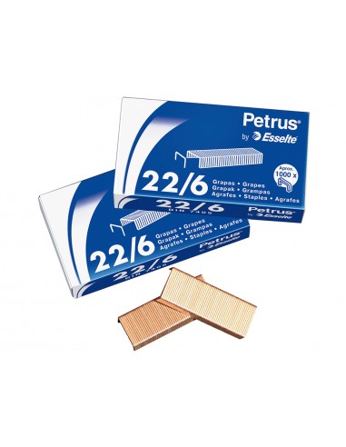 Grapas petrus nº 26/6 galvanizada...