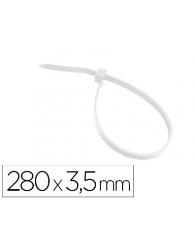 Brida 3m para interior blanca 280x3,5...