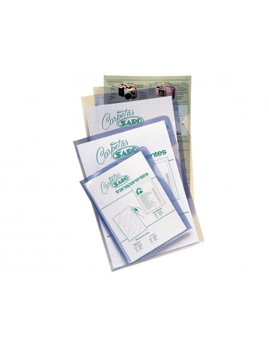Carpeta dossier uñero saro pvc din a4...