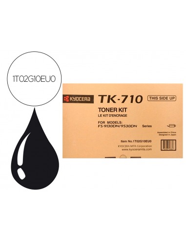 Toner tk-710 kyocera -mita fs-9130dn...