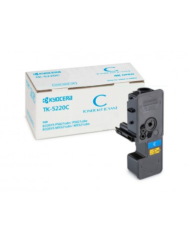Toner kyocera mita tk-5220c cian...