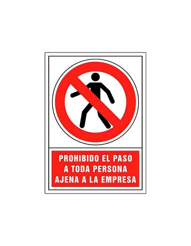 Pictograma syssa señal de prohibicion...