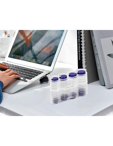Portamonedas q-connect con muelle...