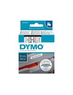 Cinta dymo negro-blanco... 2
