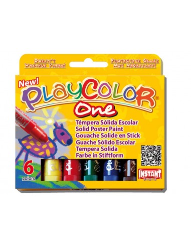 Tempera solida en barra playcolor...