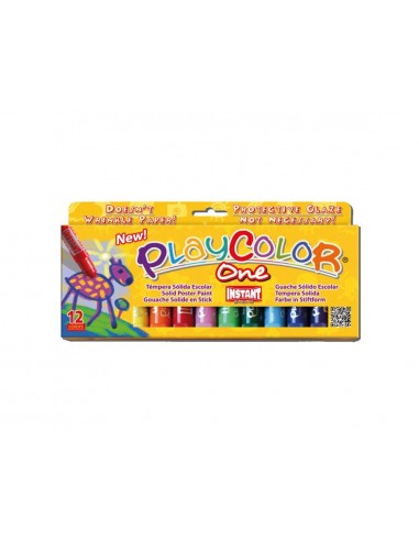 Tempera solida en barra playcolor...