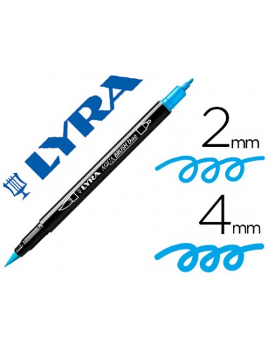 Rotulador lyra aqua brush acuarelable...