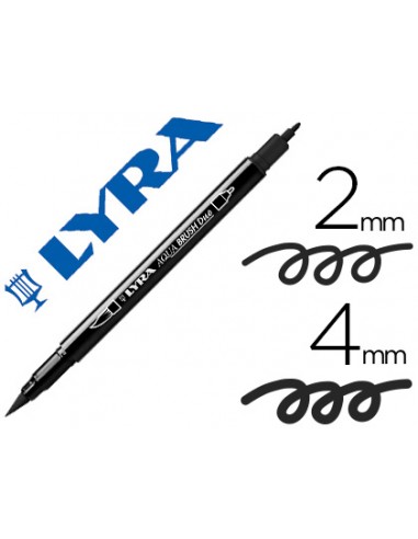 Rotulador lyra aqua brush acuarelable...