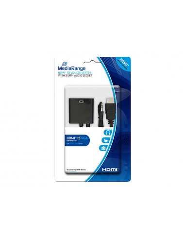 Cable hdmi a vga jack 3.5 mm...