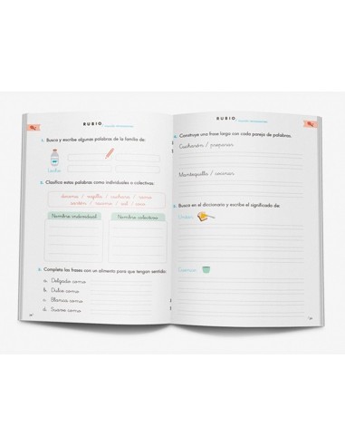 Cuaderno rubio competencia lectora 1...