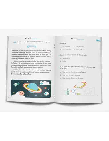 Cuaderno rubio competencia lectora 2...