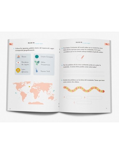 Cuaderno rubio competencia lectora 3...