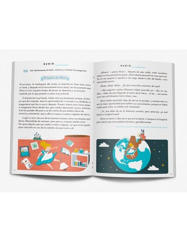 Cuaderno rubio competencia lectora 5...