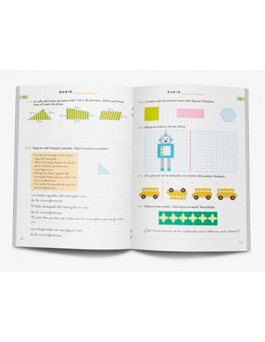Cuaderno rubio competencia matematica 4