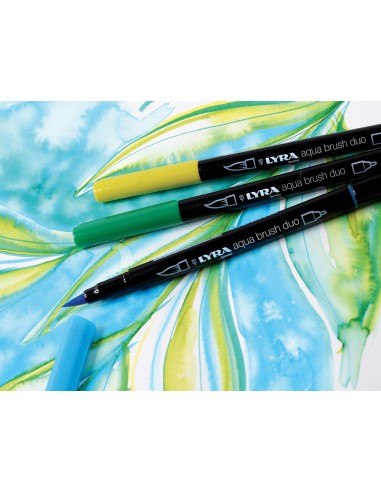 Rotulador lyra aqua brush duo caja de...