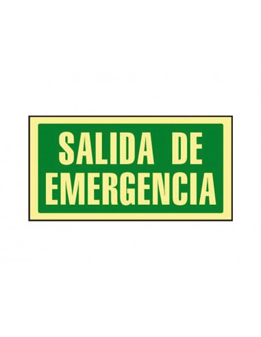 Pictograma syssa señal de salida de...