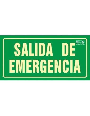 Pictograma syssa señal de salida de...