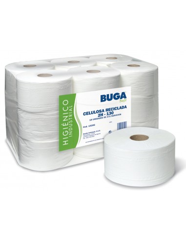 Papel higienico industrial gofrado...