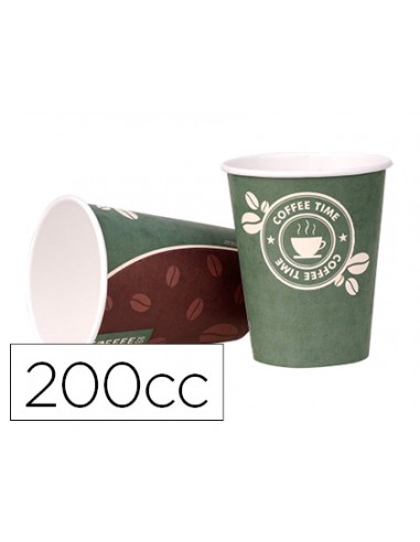 Vaso termico carton 200 cc paquete de...