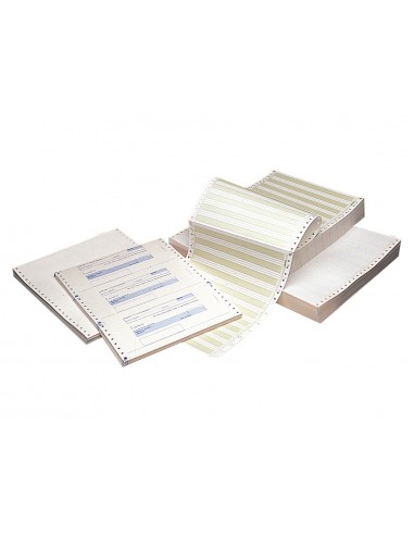 Papel continuo 240x11 pautado caja de...
