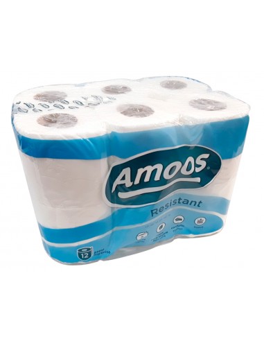Papel higienico amoos 2 capas 100 mm...
