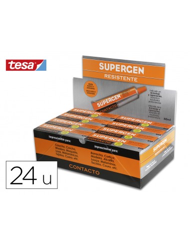 Pegamento supergen contacto incoloro...