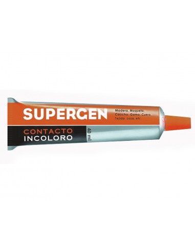 Pegamento supergen contacto incoloro...