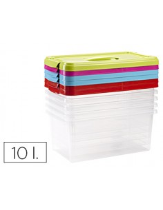 Caja multiusos plastico 10...