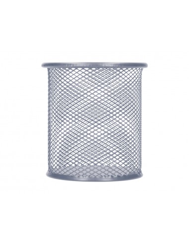 Cubilete portalapices q-connect plata...