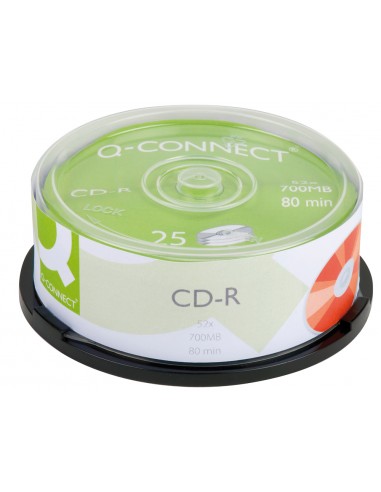 Cd-r q-connect capacidad 700mb...