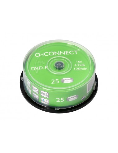Dvd-r q-connect capacidad 4,7gb...