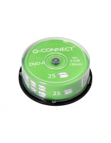Dvd-r q-connect capacidad 4,7gb...