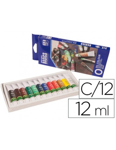 Pintura oleo artist caja carton de 12...